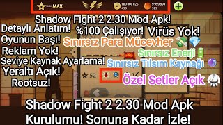 Shadow Fight 2 2.30 Güncel Oyunun Başı Sınırsız Tılsım Kaynaklı Mod Apk Kurulumu! %100 Çalışıyor!