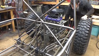 Finishing Secondary Transmission....  Mini 4WD Trophy Truck Project - Part 9