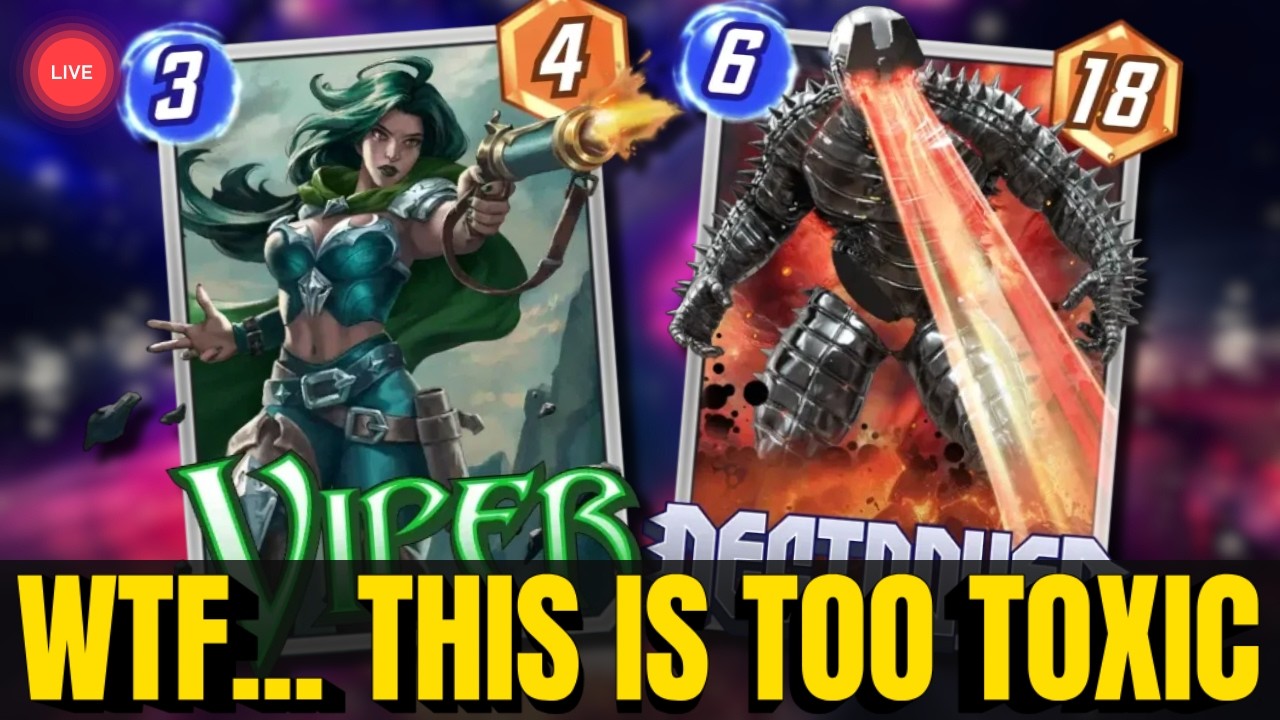 Trying Out THE MOST Obnoxious Combo EVER 😘 Marvel Snap (live stream)