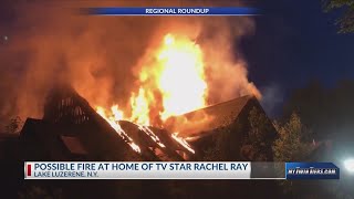 Fire at celebrity chef and TV star Rachel Rays home in Lake Luzerene