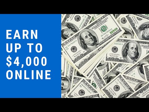 Passive Income: How to Make Up to $4,000 Online