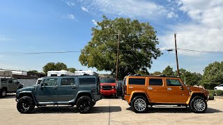 Hummer H2 Fusion Orange - Slate Blue Metallic