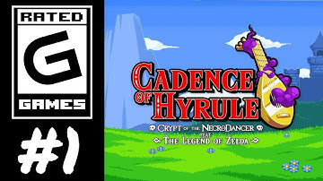 Cadence of Hyrule - Gameplay Walkthrough 1 - Learning to Dance