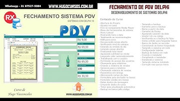 Fechamento PDV Delphi - Aula 02 - Abertura do Projeto