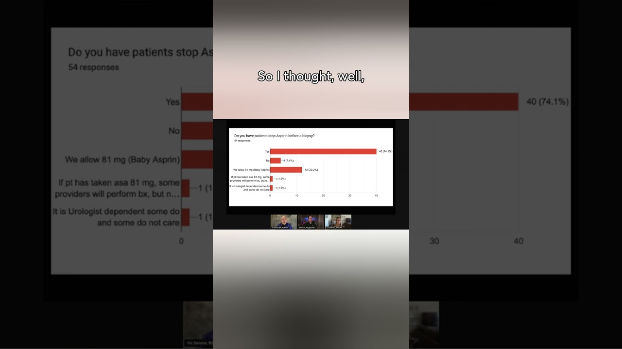 Baby Aspirin in Prostate Biopsies: To Allow or Not?