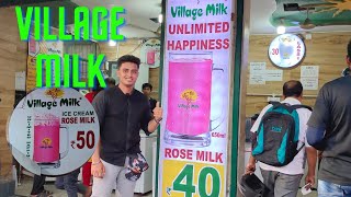Village milk | Roce milk 650ml 40rs | Chennai best rose milk | 50rs rosemilk icecrem|arumbakkam