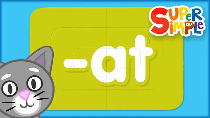 Word Family “at” | Turn & Learn ABCs | Preschool Learning