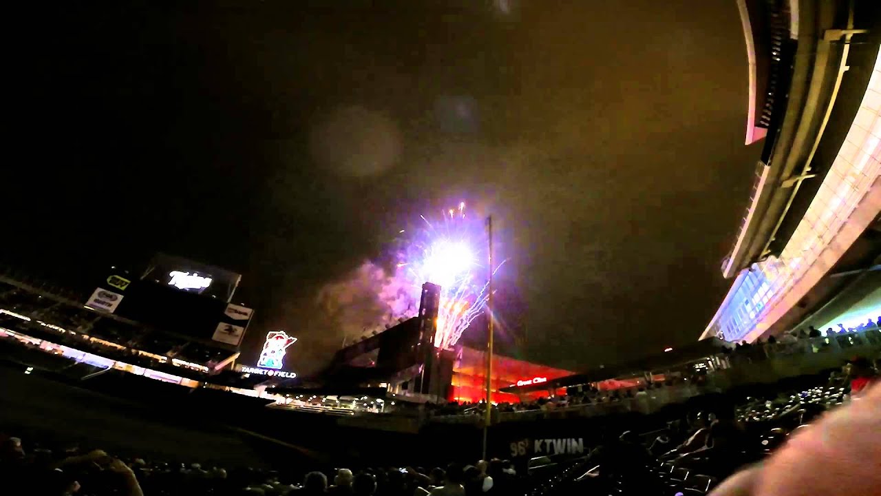 MN Twins Fireworks YouTube