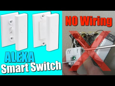 ALEXA Smart Wall Switch | Zigbee Wall Switch NO HUB just ALEXA | Smart Wall Switch NO wiring