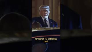 Trump says the Iran peace deal has been signed #politics #shorts