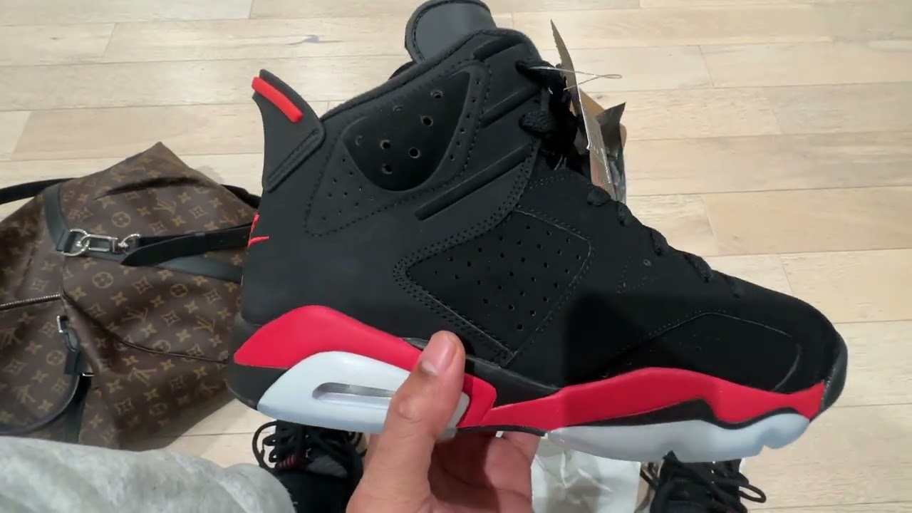 THE TRUTH ABOUT THE REVERSE INFRARED JORDAN 6 "SALESMAN SAMPLE" !!!