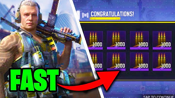 TRICKS AND TIPS TO GET MORE AMMO POINTS IN COUNTER ITEL EVENT CALL OF DUTY MOBILE - COD MOBILE