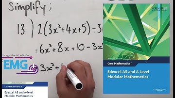 C1/1C Edexcel Revision Walkthrough / C1 Exercise 1C. A-Level / AS Edexcel Maths