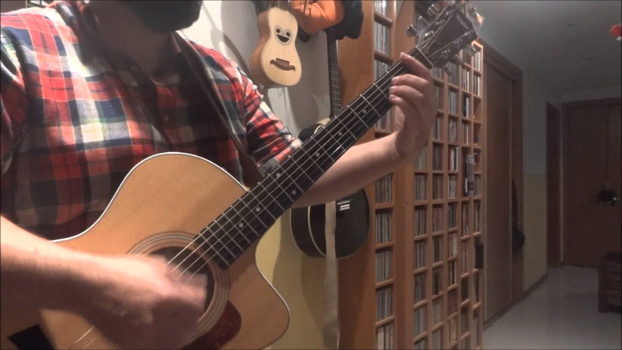 David  Gilmour - Faces of Stone - Acoustic Cover (With Chords)