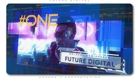 Future Digital Opener Presentation | After Effects Template #AfterEffectsTemplate #Videohive