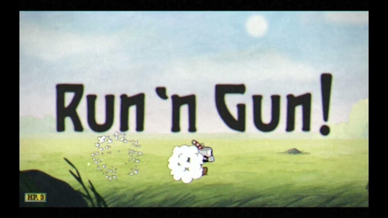 Run and gun. Run n Gun. Cuphead Run n Gun.