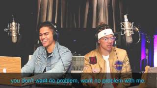 Alex Aiono & William Singe MASHUP. Confessions | No Problem | Black Beatles lyrics