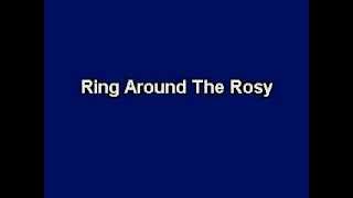 Ring Around The Rosy, Karaoke video with lyrics, Instrumental Version