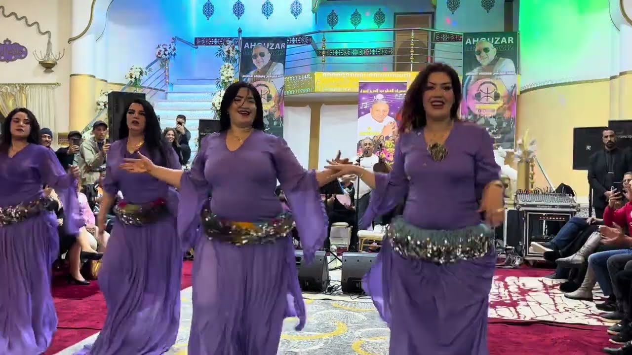 قصارة جديدة في مكناس مع العرندس أحوزار والشيخة المحبوبة هدى 💃🏻🔥🎻😍ahouzar meknes avec houda 2025