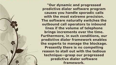 Auto Dialer Software | Predictive Dialer Software | Cloud Based Call Center Solution