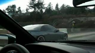 z32 300zx TT and E36 1jz on the way back from Triple XXX Rootbeer 1/28/2012