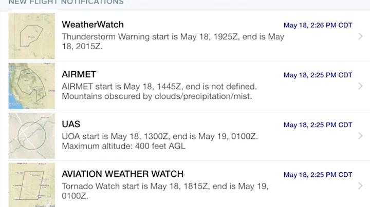 ForeFlight Performance Part 7 - Filing and Messages