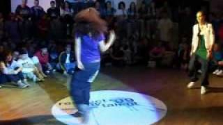 Respect My Talent 2009 Hip Hop Battle. 18 Final. Ruba Vs Yulia- Winner