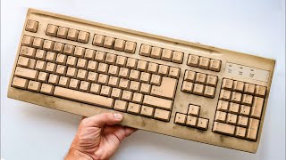 Full Restoration Extremely Yellow Keyboard