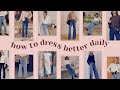 How to dress better daily over 40  3 simple steps to great style