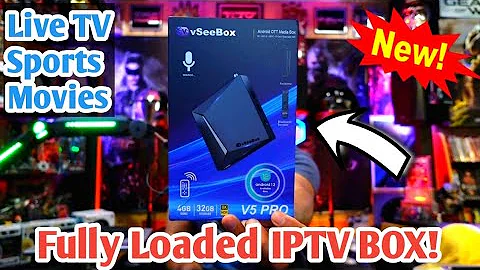 Streaming TV Just Got WAY Better with vSeeBox V5 Pro! Unboxing & Set up!
