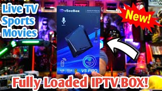 I really like this TV Box!  The vSeeBox V5 PRO Android TV Box!  Unboxing & Test