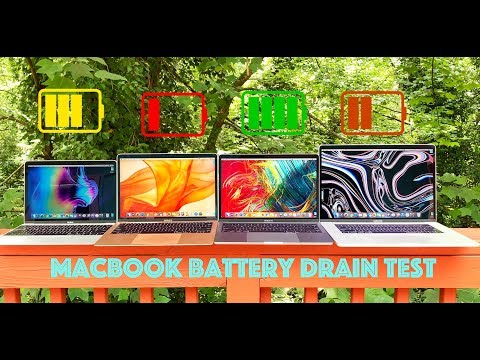 MacBook Battery Drain Test / 12-Inch MacBook vs MacBook Air vs 13