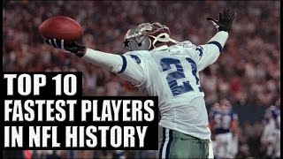 Top 10 Fastest Players in NFL History