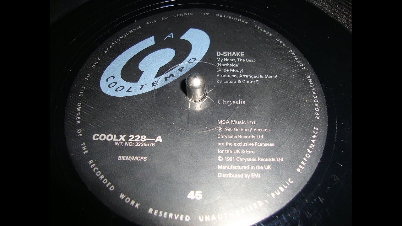 D-SHAKE - MY HEART THE BEAT (1991)