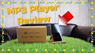 🔴MP3 PLAYER MIT DISPLAY UND LAUTSPRECHER TEST REVIEW DEUTSCH