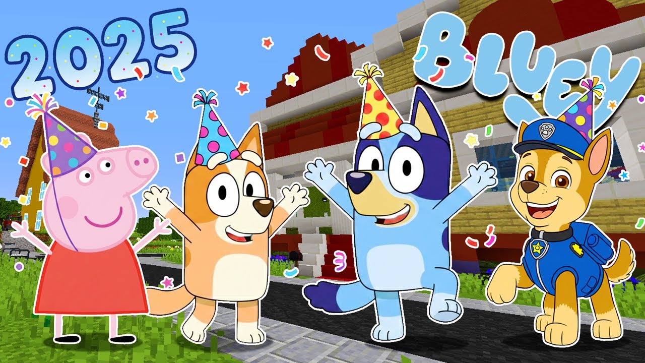 LO MEJOR De BLUEY 2025 ESPECIAL A O NUEVO Las Aventuras De BLUEY En 