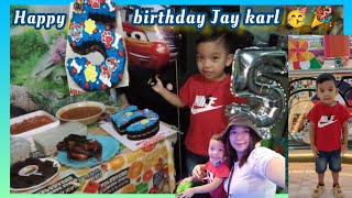 happy 5th Birthday jay Karl (our 1st born child ) | simple celebration 🎉🥰 |waray-ilonggo family vlog