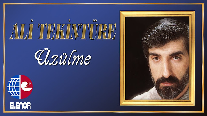 Ali Tekintüre - Çocuk Oldum