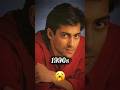 Salman Khan 1990s and Now 🤔 #shortvideo #shorts #salmankhan #status #reels #1990s #viral #india