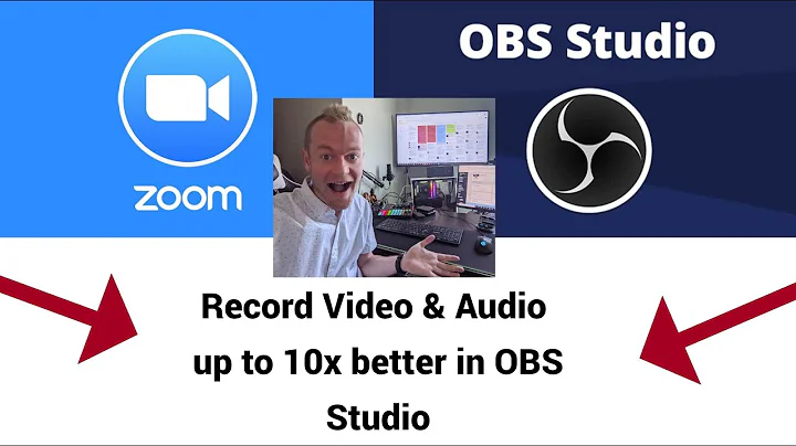 Record your Zoom Meetings in 3-10x Higher Video & Audio quality using OBS Studio!!!