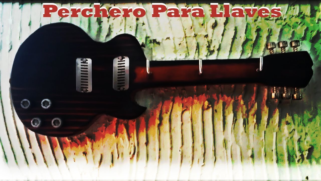 Como hacer un llaves ( Guitarra de madera ) - YouTube