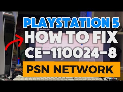 How To Fix PS5 CE-110024-8 PS5 Network Error - YouTube