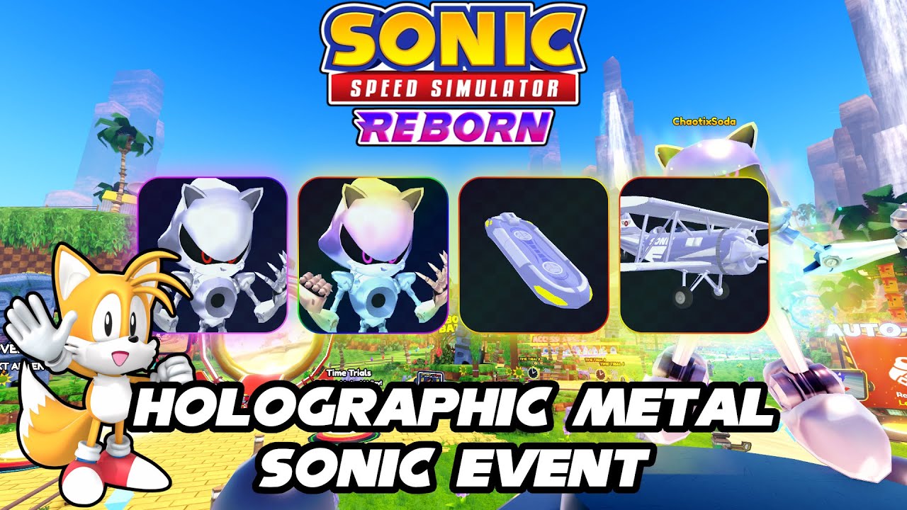 HOW TO UNLOCK HOLOGRAPHIC METAL SONIC + CHROME METAL SONIC (Sonic