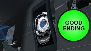 Portal 2: What's wrong with being adopted (Good Ending)