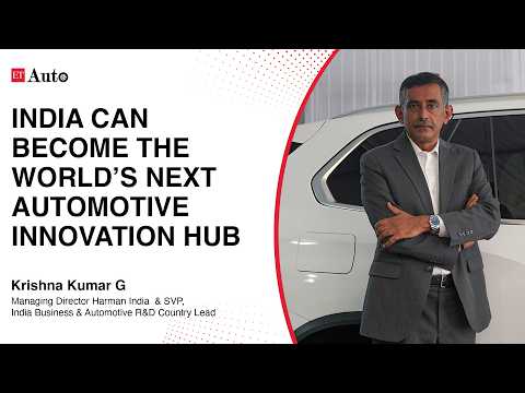 India Can Become the World’s Next Automotive Innovation Hub: Harman India MD Krishna Kumar