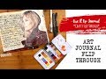 ART JOURNAL FLIP THROUGH *Chatty* // Use It Up Journal #1