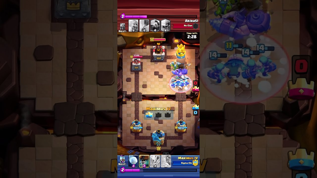 50 Second Win One Of My Fastest Bro Gave Up Clashroyal
