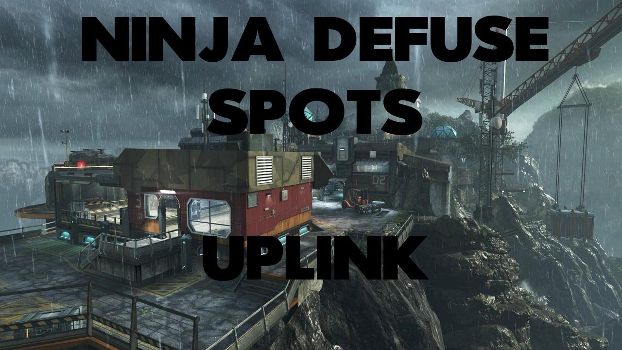 Bo2 Defusing BO2 Ninja Defuse Spots #25 - Uplink - YouTube
