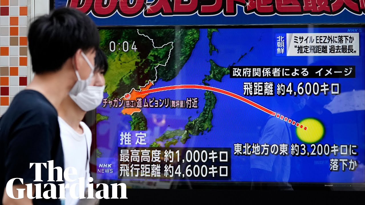 North Korean missile launch triggers evacuation warnings in Japan