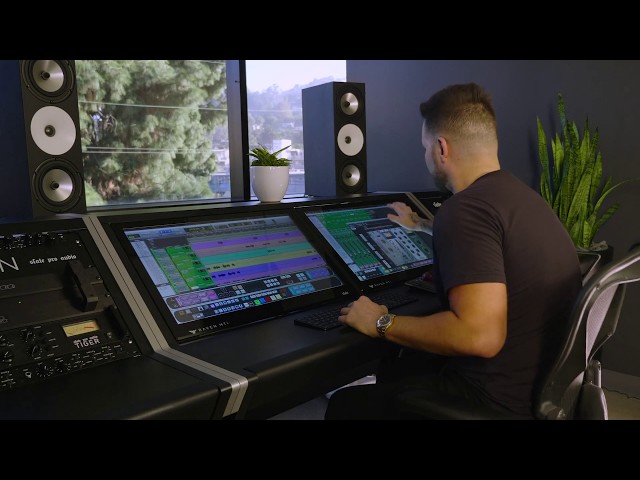 Watch Steven Slate Mix on the World's Fastest Control Surface class=